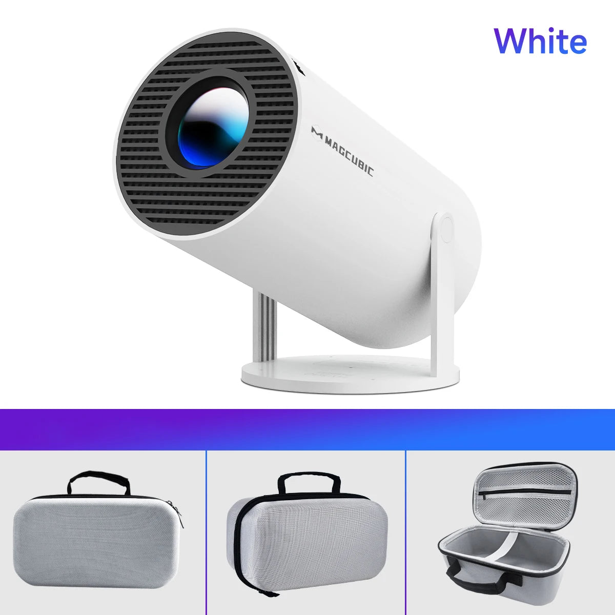 Premium Cubic Pro Smart Projector - 4K Support - Indoor/Outdoor Cinema Experience