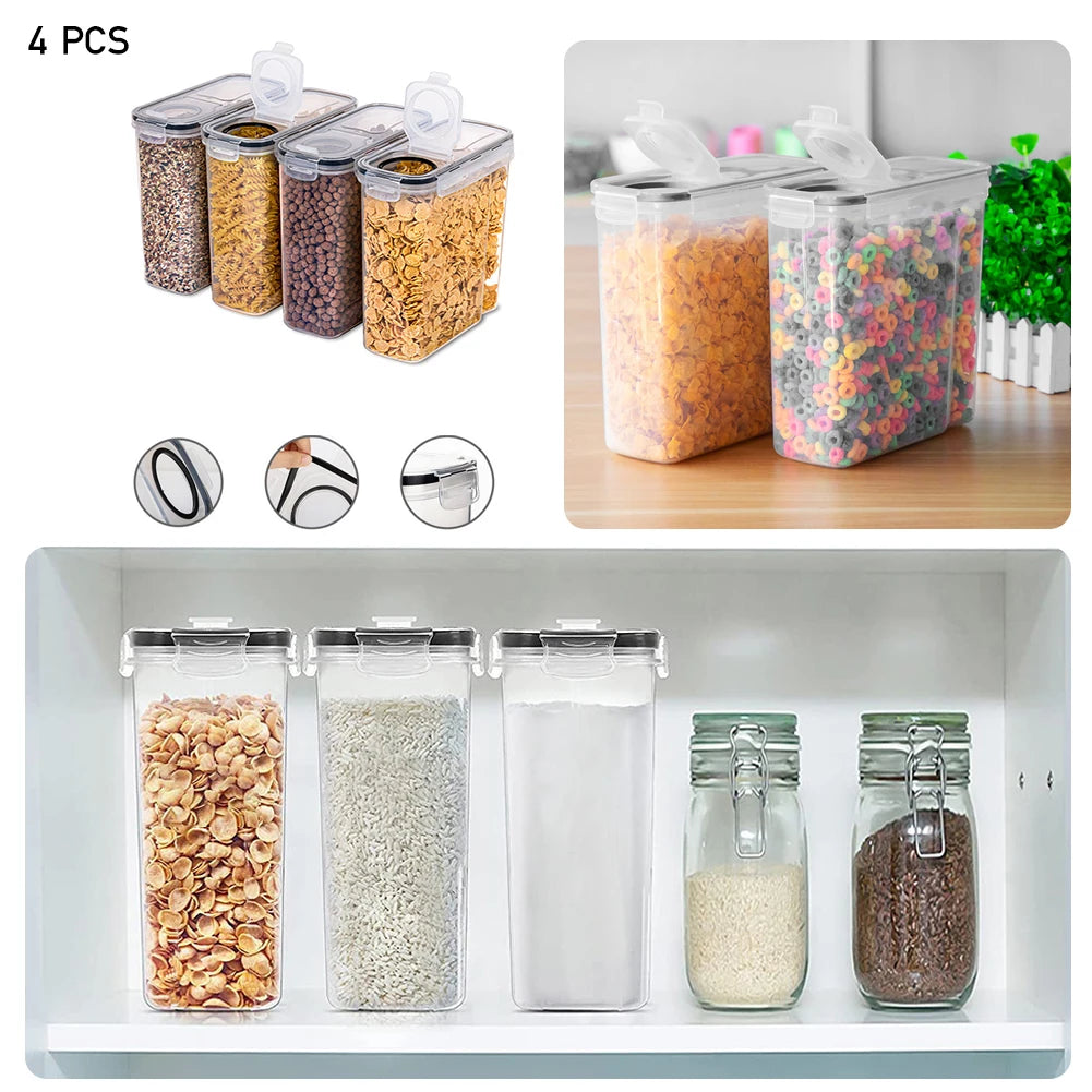 FreshLock 4L Airtight Food Storage Set (4pcs)