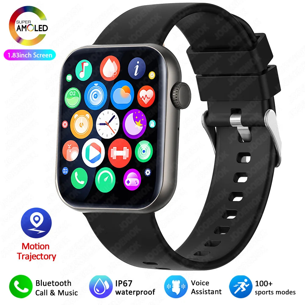 CorePulse Smartwatch 1.9" HD Screen - Bluetooth Call, Heart Rate Monitor, Sports Tracking, Waterproof - Compatible with Android & iOS Phones