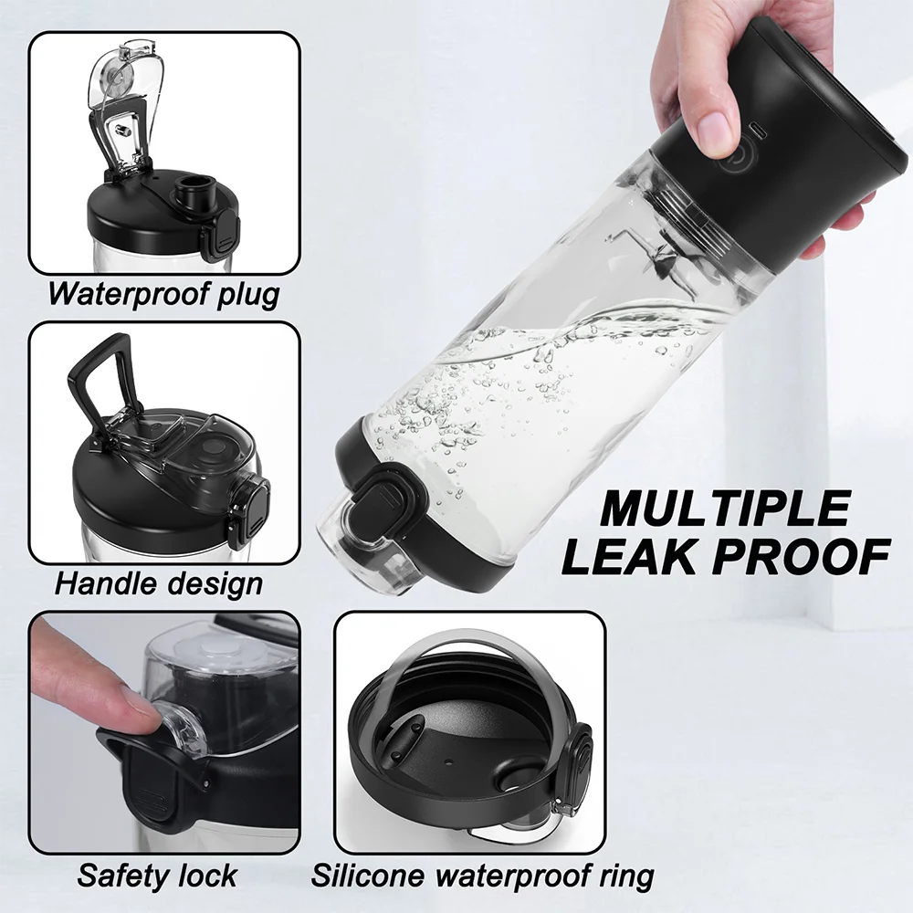 FreshGo Rechargeable Smoothie Blender - Blend Anywhere, Anytime with Power and Style