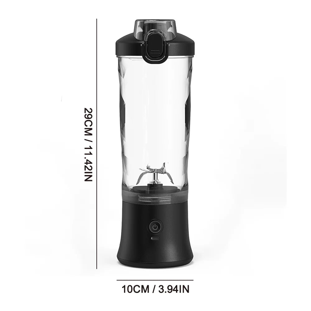 FreshGo Rechargeable Smoothie Blender - Blend Anywhere, Anytime with Power and Style