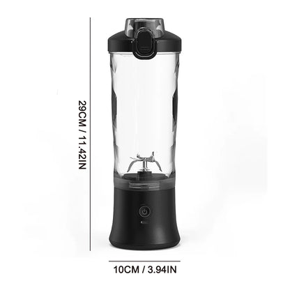 FreshGo Rechargeable Smoothie Blender - Blend Anywhere, Anytime with Power and Style