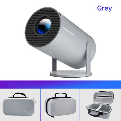 Premium Cubic Pro Smart Projector - 4K Support - Indoor/Outdoor Cinema Experience