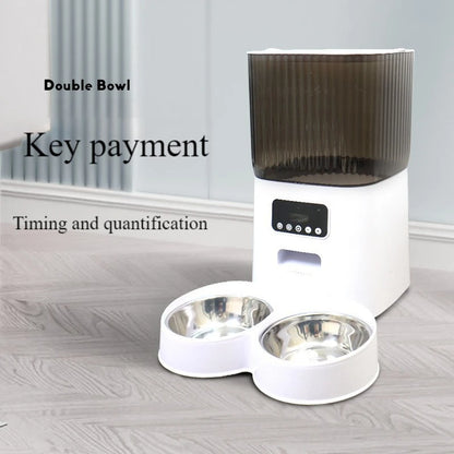 BritPet AutoFeeder Pro – 5L Smart Dog & Cat Food Dispenser & Scheduled Feeding Bowl