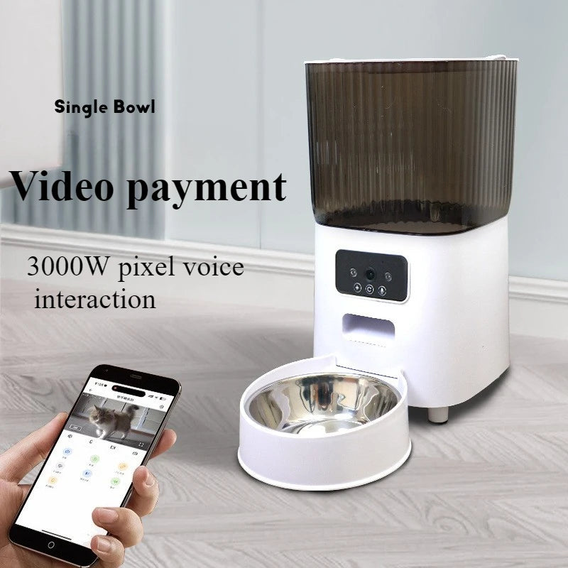 BritPet AutoFeeder Pro – 5L Smart Dog & Cat Food Dispenser & Scheduled Feeding Bowl