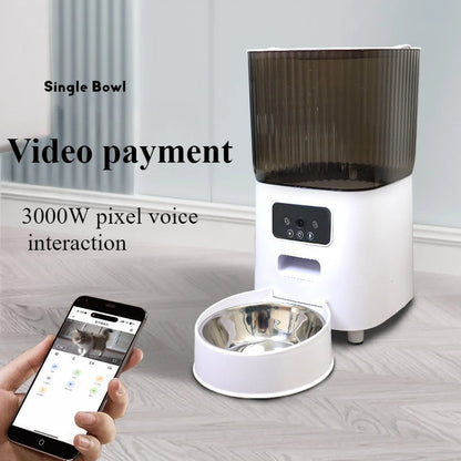 BritPet AutoFeeder Pro – 5L Smart Dog & Cat Food Dispenser & Scheduled Feeding Bowl
