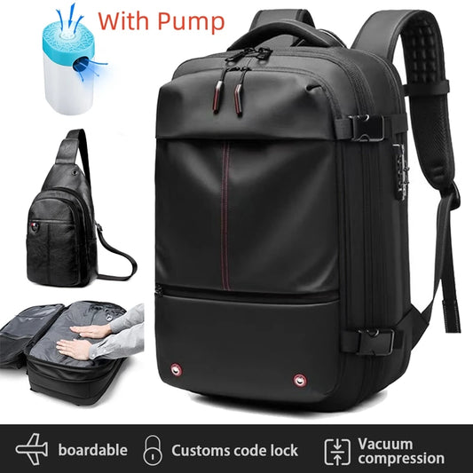 TripGuard Max – 3-in-1 Expandable Travel & Laptop Backpack with Lock