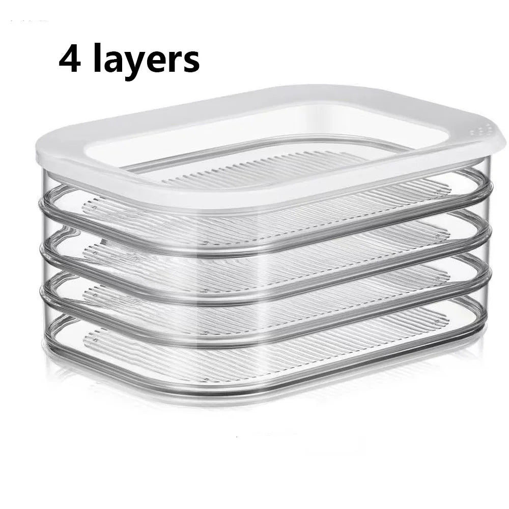 StackSeal Food Storage Containers for Fridge