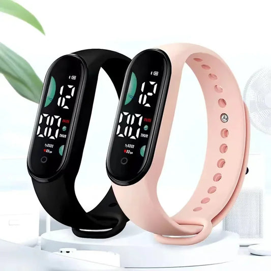 GlowTime Touch – Women’s LED Digital Sports Watch UK