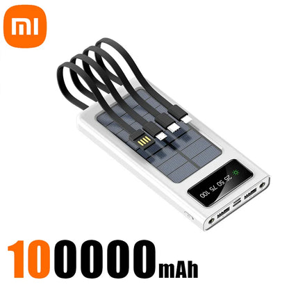 Heavy-Duty Solar Power On-the-Go - 200,000mAh Solar Power Bank