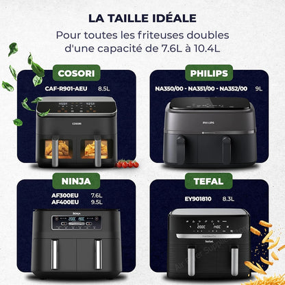 AirMaster Complete Air Fryer Kit - Elevate Your Cooking Experience with Versatile, Non-Stick Accessories