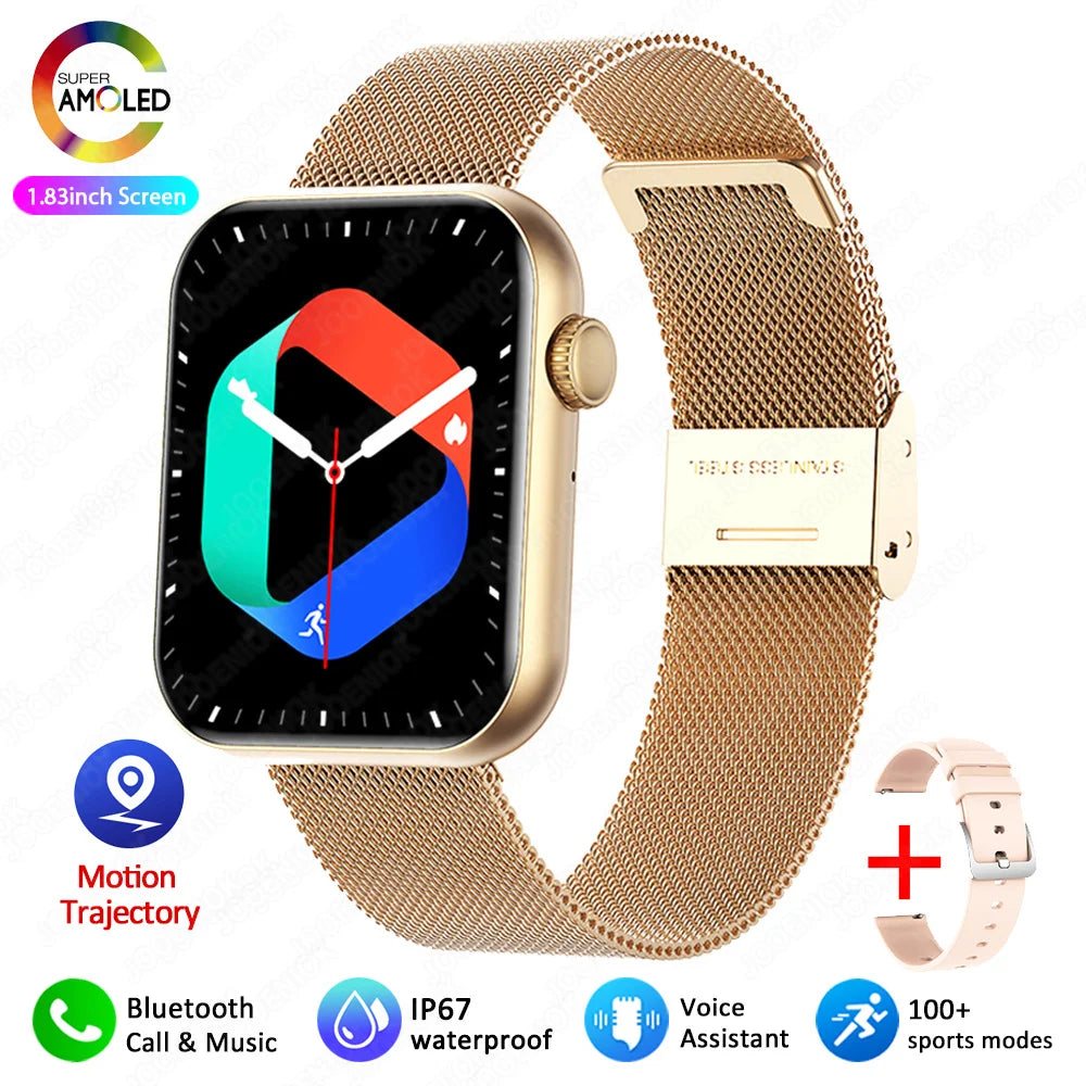 CorePulse Smartwatch 1.9" HD Screen - Bluetooth Call, Heart Rate Monitor, Sports Tracking, Waterproof - Compatible with Android & iOS Phones