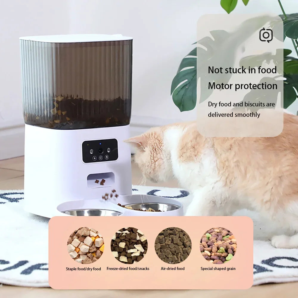 BritPet AutoFeeder Pro – 5L Smart Dog & Cat Food Dispenser & Scheduled Feeding Bowl