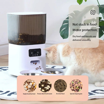 BritPet AutoFeeder Pro – 5L Smart Dog & Cat Food Dispenser & Scheduled Feeding Bowl