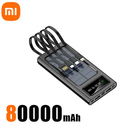 Heavy-Duty Solar Power On-the-Go - 200,000mAh Solar Power Bank
