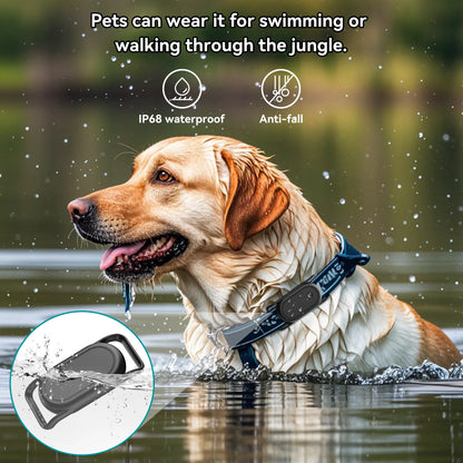 PawTag Guard - Waterproof Samsung Galaxy SmartTag2 Dog Collar Holder, 2 Pack Silicone Protective Case for Pet Tracking (Dogs & Cats)