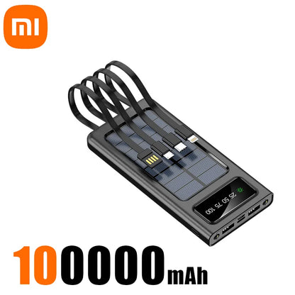 Heavy-Duty Solar Power On-the-Go - 200,000mAh Solar Power Bank