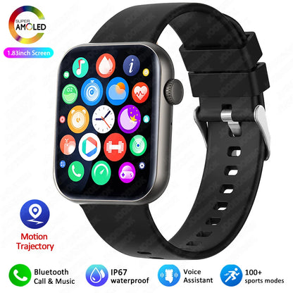 CorePulse Smartwatch 1.9" HD Screen - Bluetooth Call, Heart Rate Monitor, Sports Tracking, Waterproof - Compatible with Android & iOS Phones