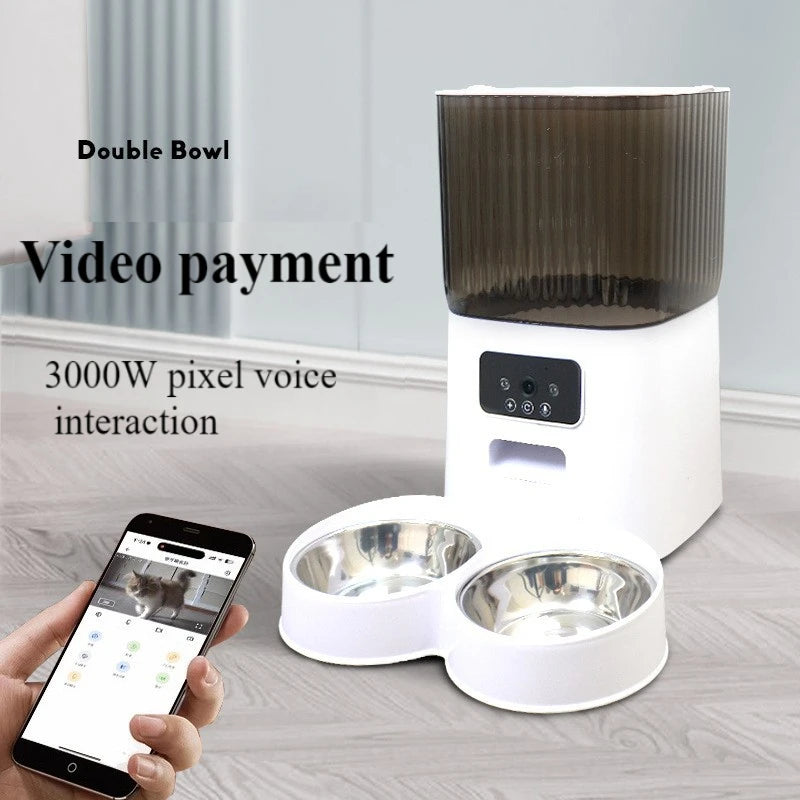BritPet AutoFeeder Pro – 5L Smart Dog & Cat Food Dispenser & Scheduled Feeding Bowl