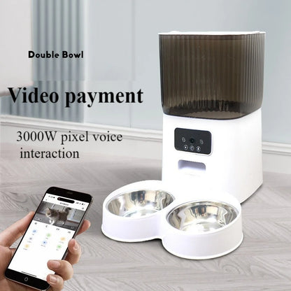 BritPet AutoFeeder Pro – 5L Smart Dog & Cat Food Dispenser & Scheduled Feeding Bowl