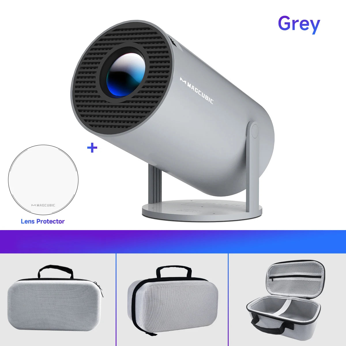 Premium Cubic Pro Smart Projector - 4K Support - Indoor/Outdoor Cinema Experience