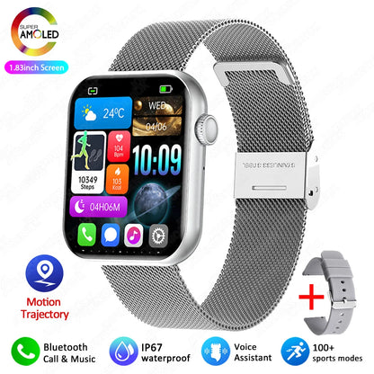 CorePulse Smartwatch 1.9" HD Screen - Bluetooth Call, Heart Rate Monitor, Sports Tracking, Waterproof - Compatible with Android & iOS Phones