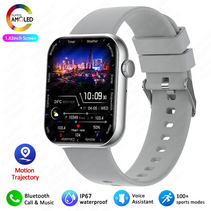 CorePulse Smartwatch 1.9" HD Screen - Bluetooth Call, Heart Rate Monitor, Sports Tracking, Waterproof - Compatible with Android & iOS Phones