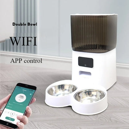 BritPet AutoFeeder Pro – 5L Smart Dog & Cat Food Dispenser & Scheduled Feeding Bowl