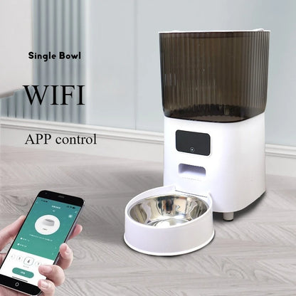 BritPet AutoFeeder Pro – 5L Smart Dog & Cat Food Dispenser & Scheduled Feeding Bowl