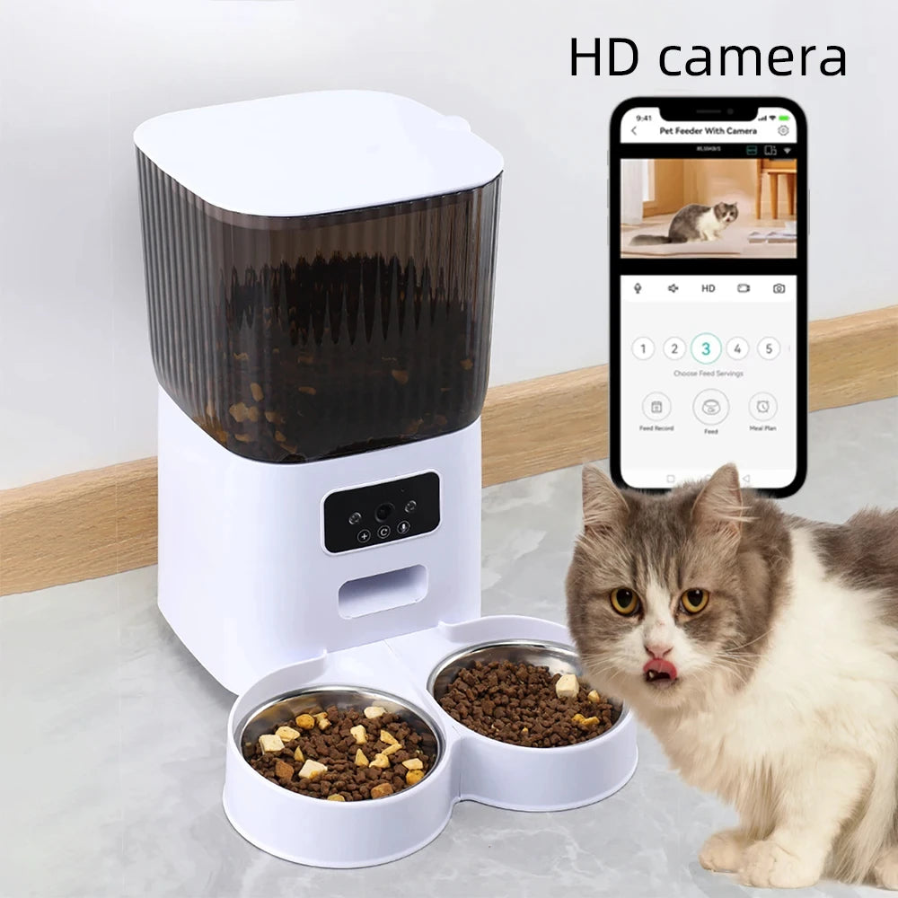 BritPet AutoFeeder Pro – 5L Smart Dog & Cat Food Dispenser & Scheduled Feeding Bowl
