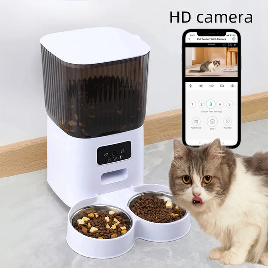 BritPet AutoFeeder Pro – 5L Smart Dog & Cat Food Dispenser & Scheduled Feeding Bowl