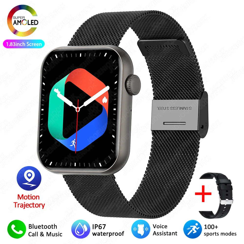 CorePulse Smartwatch 1.9" HD Screen - Bluetooth Call, Heart Rate Monitor, Sports Tracking, Waterproof - Compatible with Android & iOS Phones