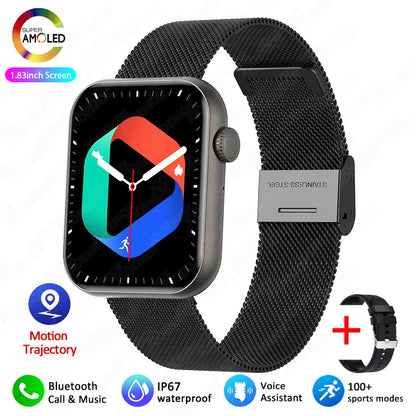 CorePulse Smartwatch 1.9" HD Screen - Bluetooth Call, Heart Rate Monitor, Sports Tracking, Waterproof - Compatible with Android & iOS Phones