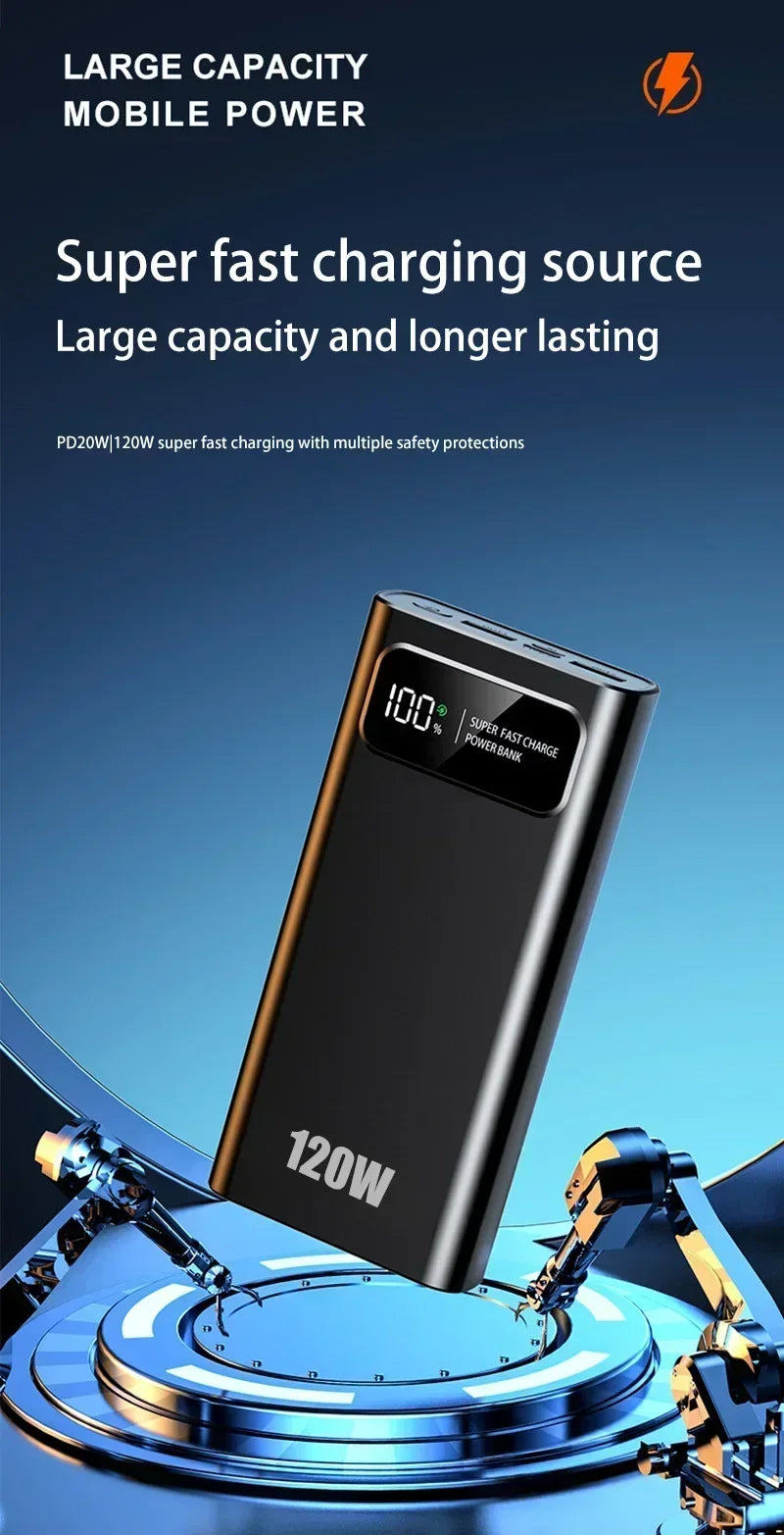 ChargeCore Max 200,000mAh – Power That Keeps Going