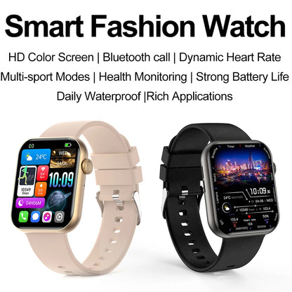 CorePulse Smartwatch 1.9" HD Screen - Bluetooth Call, Heart Rate Monitor, Sports Tracking, Waterproof - Compatible with Android & iOS Phones