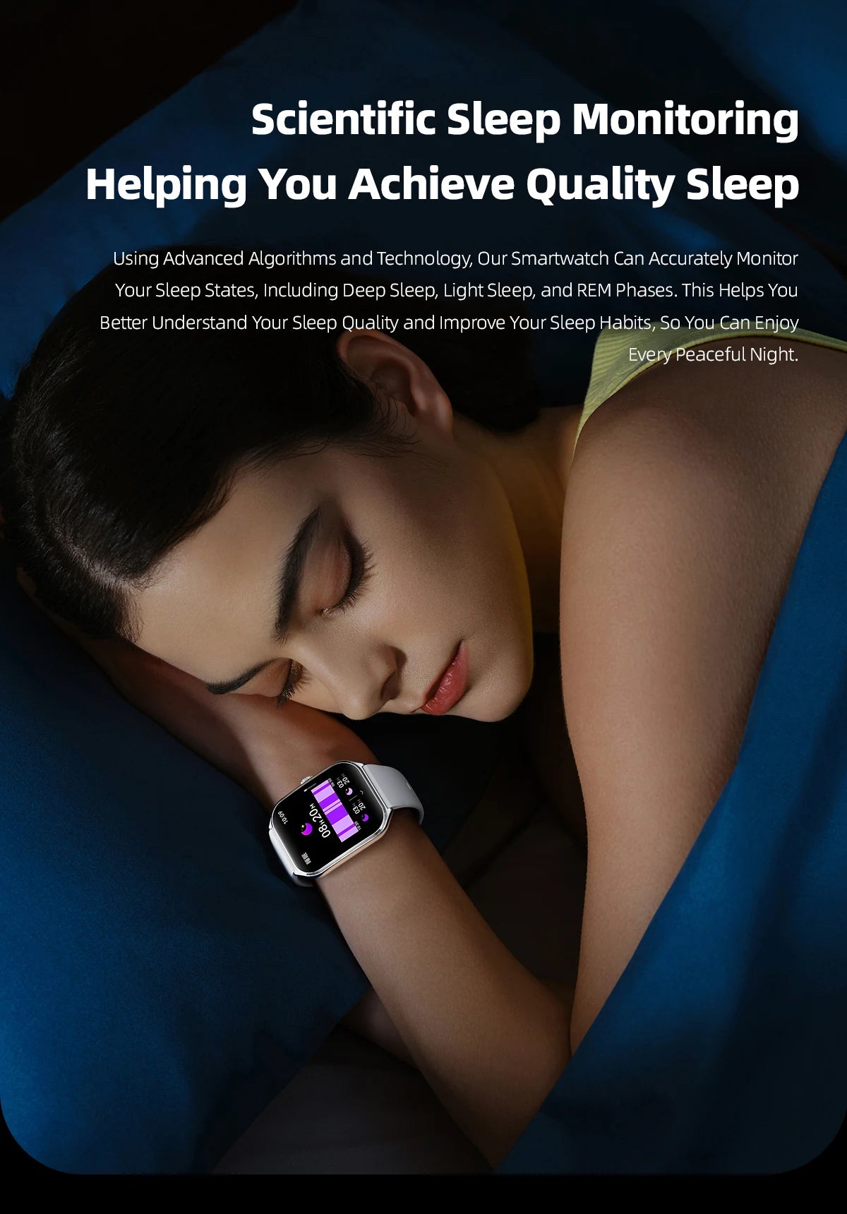 PrimeView Ultra Thin Smart Watch 1.96" AMOLED 360x360 HD Display - Always-On Time & Call Reminder - Compatible with Huawei & Android Phones