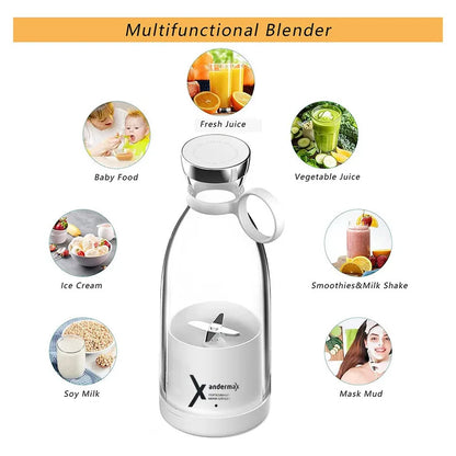 FreshBlend 2-in-1 Portable Juicer – Blend, Sip & Go Anywhere!