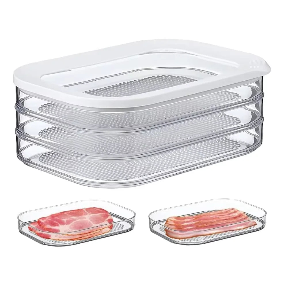 StackSeal Food Storage Containers for Fridge