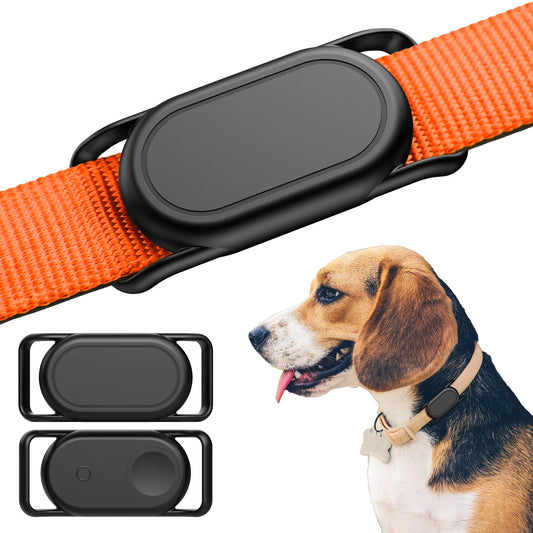 PawTag Guard - Waterproof Samsung Galaxy SmartTag2 Dog Collar Holder, 2 Pack Silicone Protective Case for Pet Tracking (Dogs & Cats)