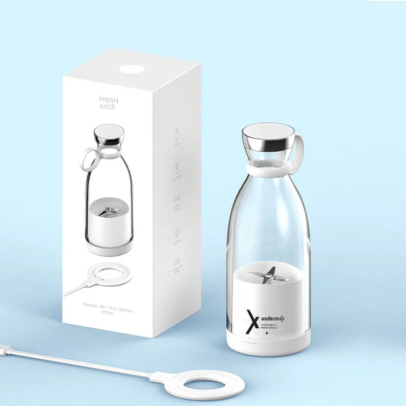 FreshBlend 2-in-1 Portable Juicer – Blend, Sip & Go Anywhere!