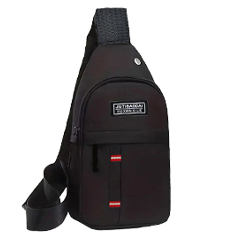 Outdoor Explorer Diagonal Chest Bag – Lightweight Bike Shoulder Pocket with Secure Oxford Fabric