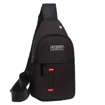 Outdoor Explorer Diagonal Chest Bag – Lightweight Bike Shoulder Pocket with Secure Oxford Fabric