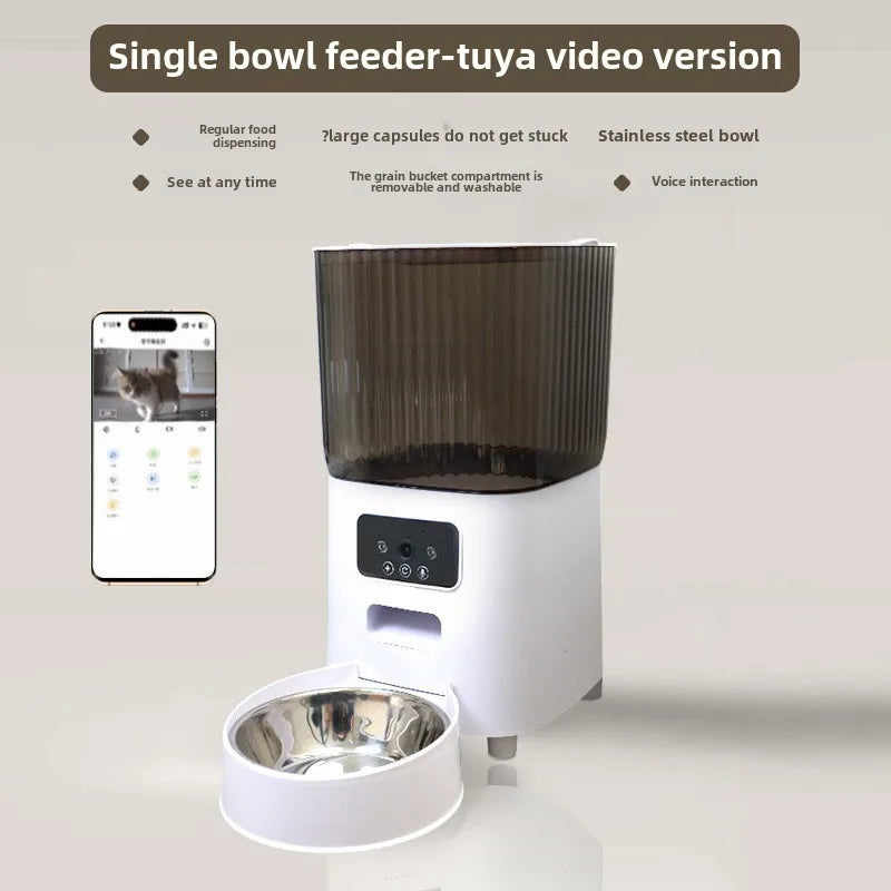BritPet AutoFeeder Pro – 5L Smart Dog & Cat Food Dispenser & Scheduled Feeding Bowl