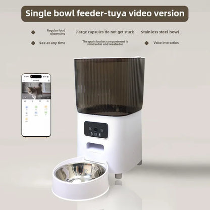 BritPet AutoFeeder Pro – 5L Smart Dog & Cat Food Dispenser & Scheduled Feeding Bowl