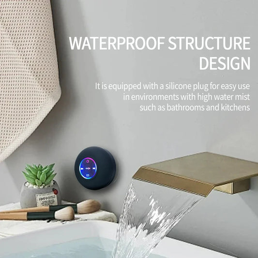 Portable Bluetooth Speaker with LED Lights