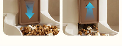 Paws & Drink Duo – Automatic 2-in-1 Cat Feeder & Water Dispenser