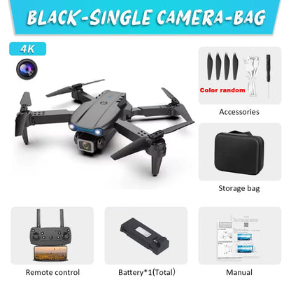 Complete Aero Vision Drone kit with included accessories