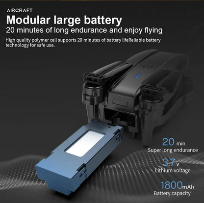 Technical details of the Aero Vision Drone highlighted