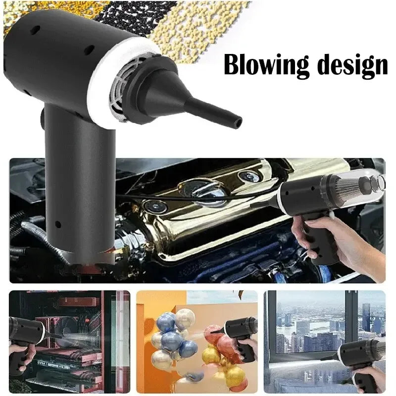 Wireless handheld PowerSuction 9000 vacuum cleaner for versatile use